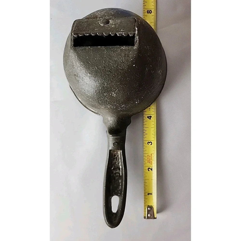 Antique 1900 Wrightsville Hardware Co. No 12 Cast Iron Ice Shaver Rare EUC USA